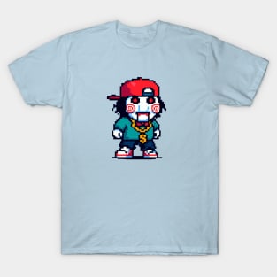 HIP-HOP Jigsaw 8 Bit T-Shirt